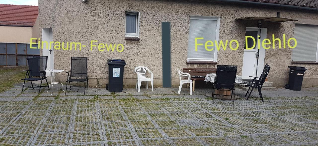 Einraum-Ferienwohnung 46M2 Eisenhuettenstadt-Diehlo Eksteriør bilde